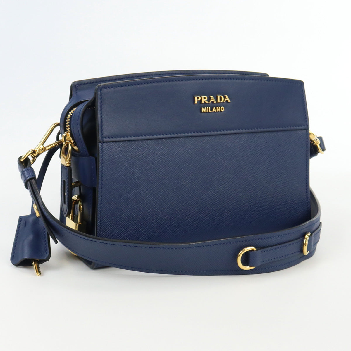 PRADA プラダ エスプラナード バッグ 1BH043 斜め掛け ショルダーバッグ レザー【中古】 レディース