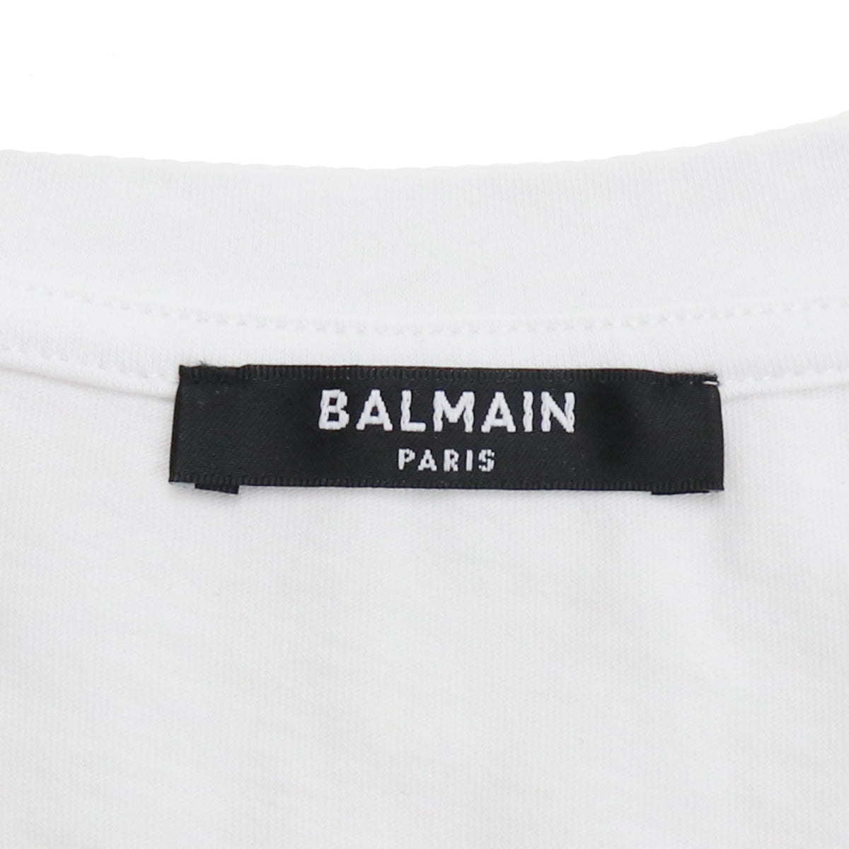 BALMAIN バルマン VH1EF000 Tシャツ ホワイト系 メンズ