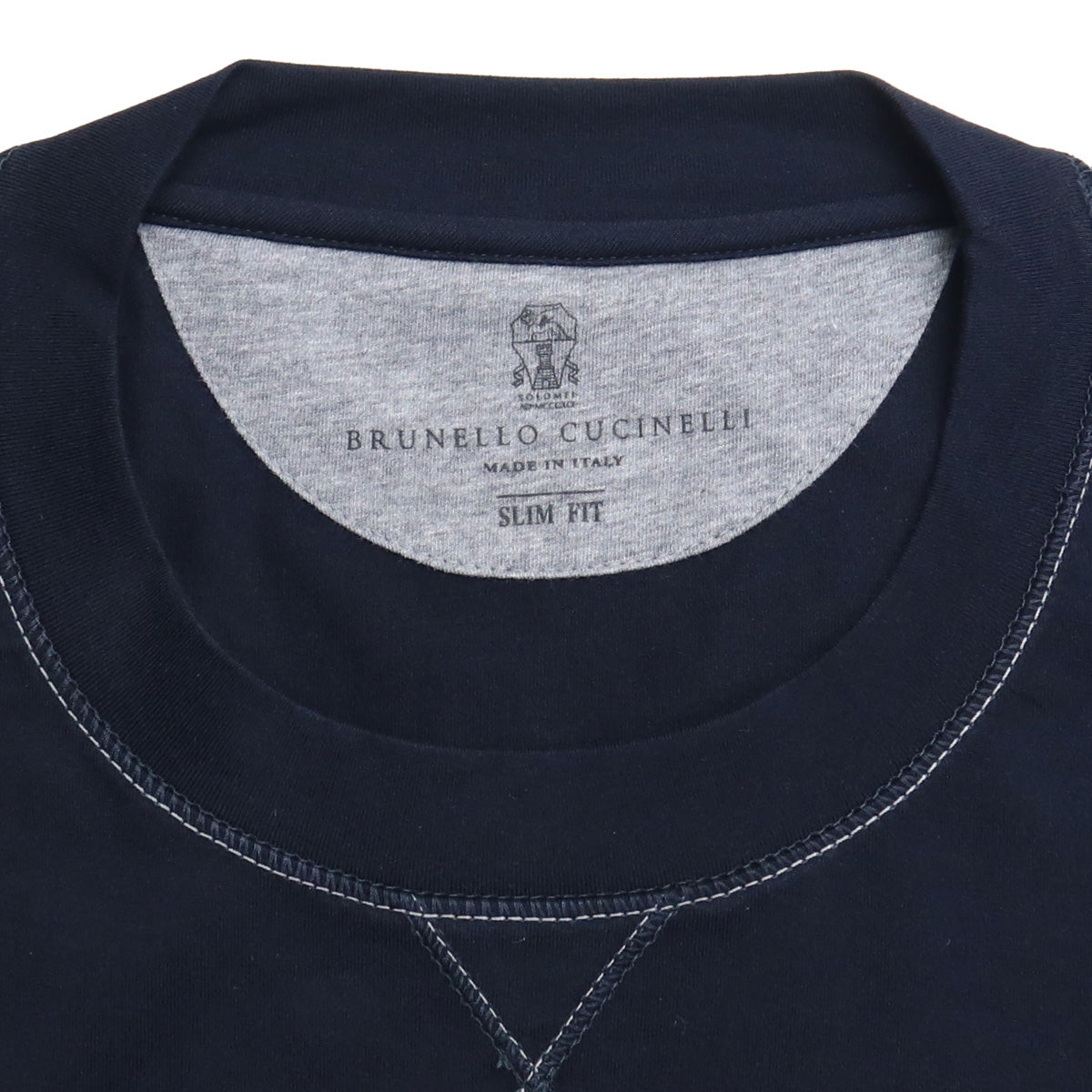 Brunello Cucinelli ブルネロクチネリ M0T611328G Tシャツ ネイビー系 メンズ