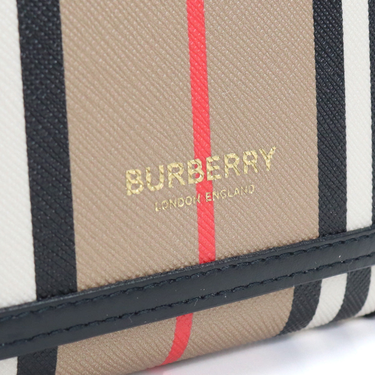 BURBERRY バーバリー 8026003 三つ折り財布 ARCHIVE BEIGE マルチカラー レディース