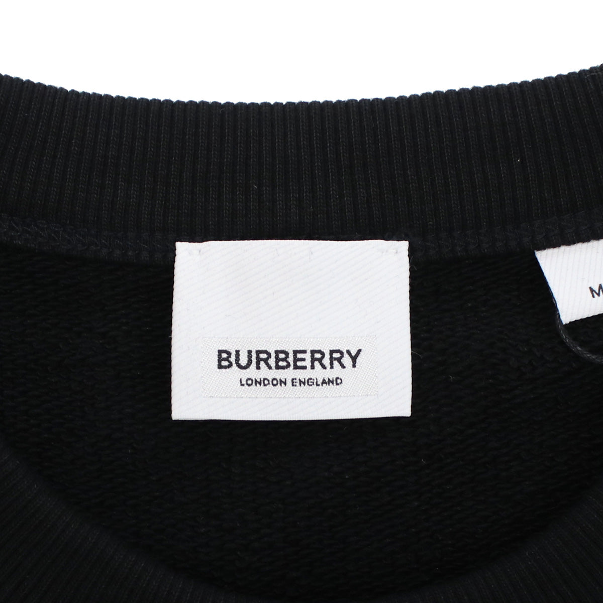 BURBERRY バーバリー 8055312 スウェット BLACK　ブラック メンズ