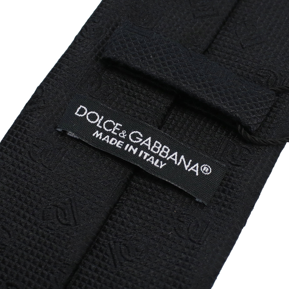 DOLCE&GABBANA ドルチェアンドガッバーナ GT149E ネクタイ ブラック メンズ