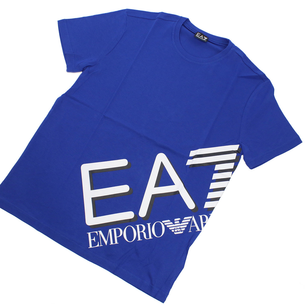 EA7 イーエーセブン 6HPT07 Tシャツ SURF THE WEB ブルー系 メンズ
