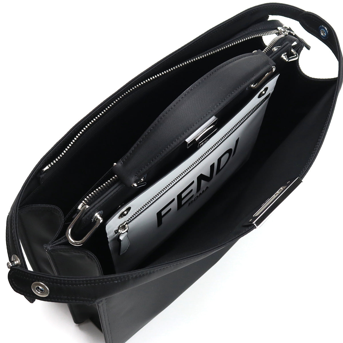 FENDI フェンディ 7VA529 ハンドバッグ ブラック メンズ