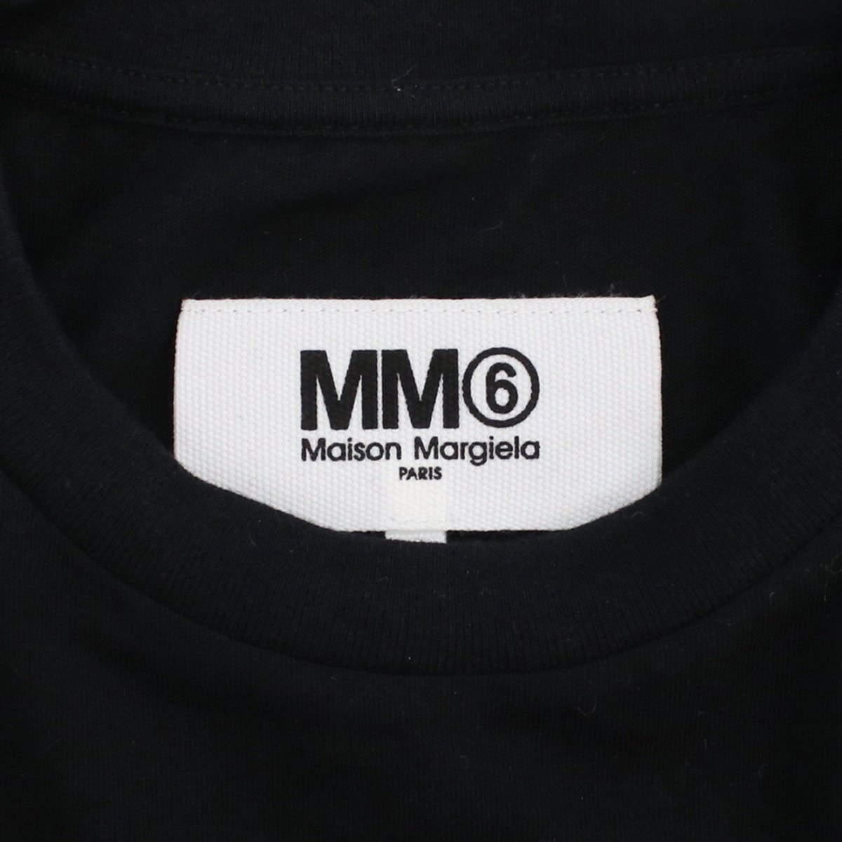 MM6 エムエムシックス M60244 Tシャツ ブラック ベビー