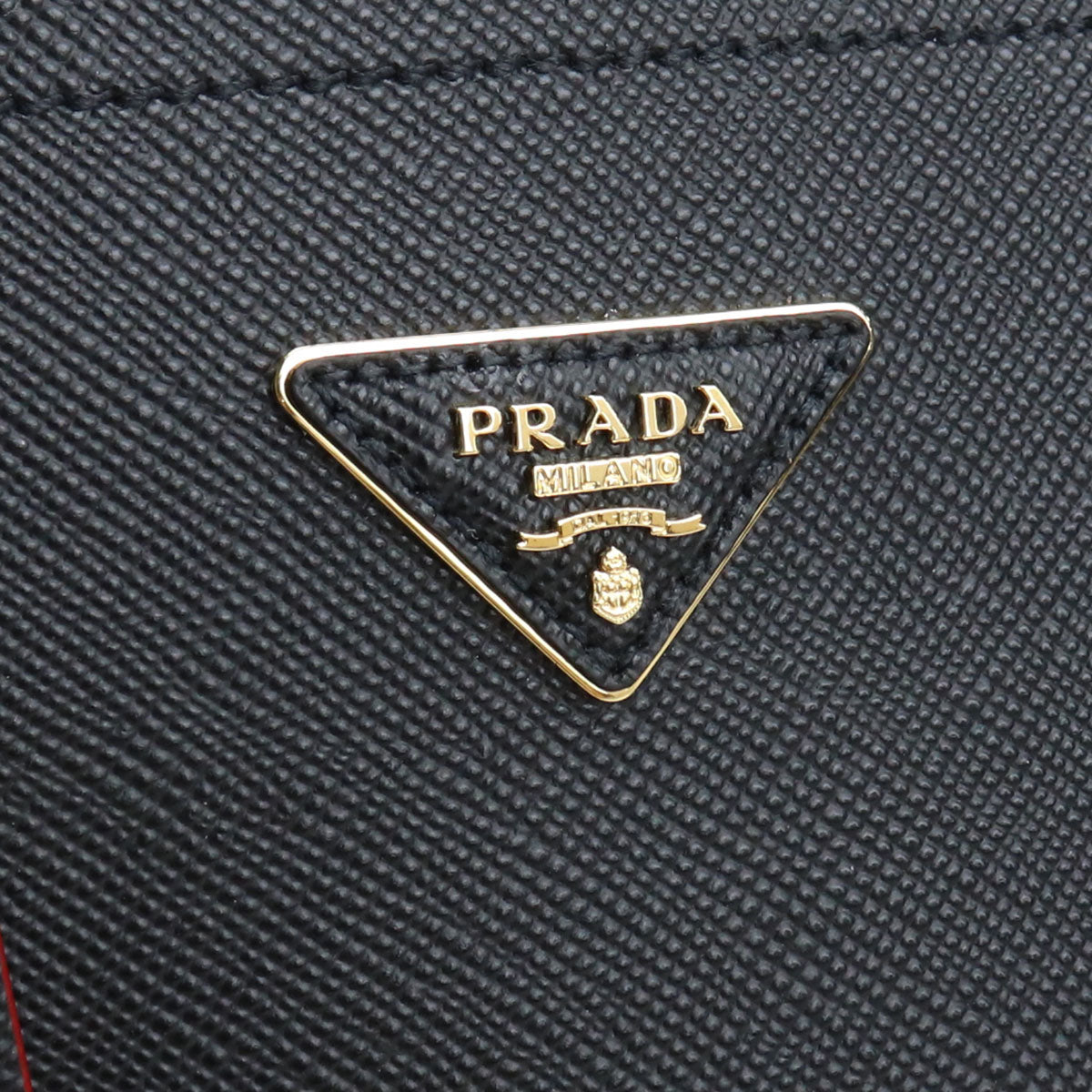 PRADA プラダ 1BG775 トートバッグ NERO-FUOCO ブラック レディース