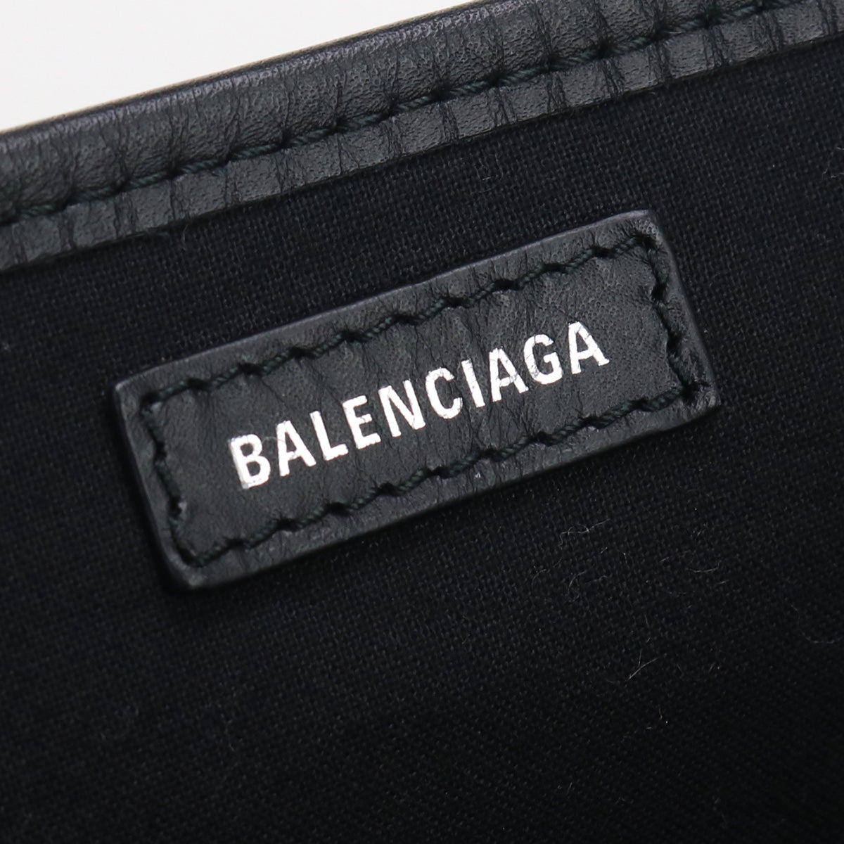 BALENCIAGA バレンシアガ ネイビーカバスS 339933 1081 ハンドバッグ キャンバス【中古】 レディース