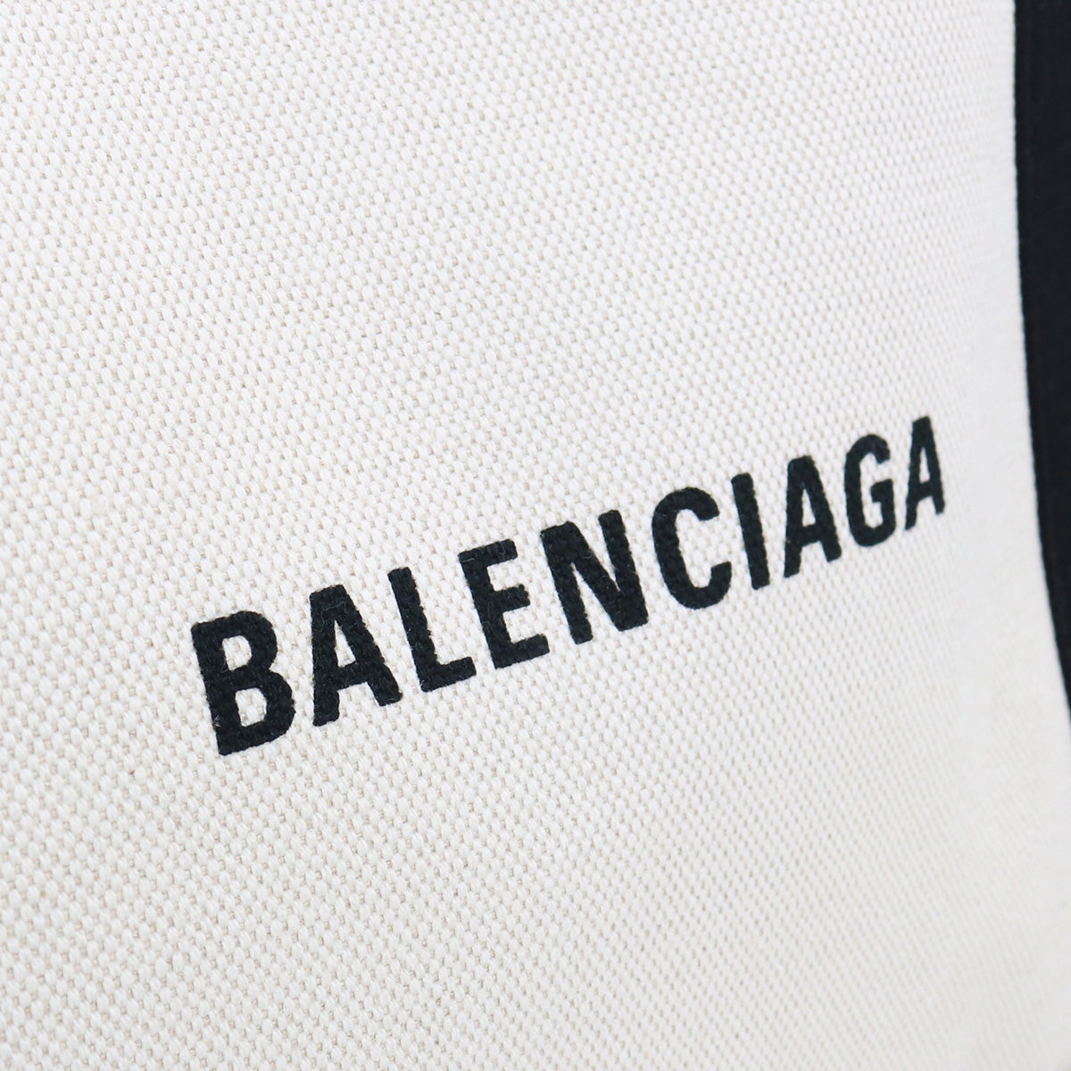 BALENCIAGA バレンシアガ ネイビーカバスS 339933 1081 ハンドバッグ キャンバス【中古】 レディース