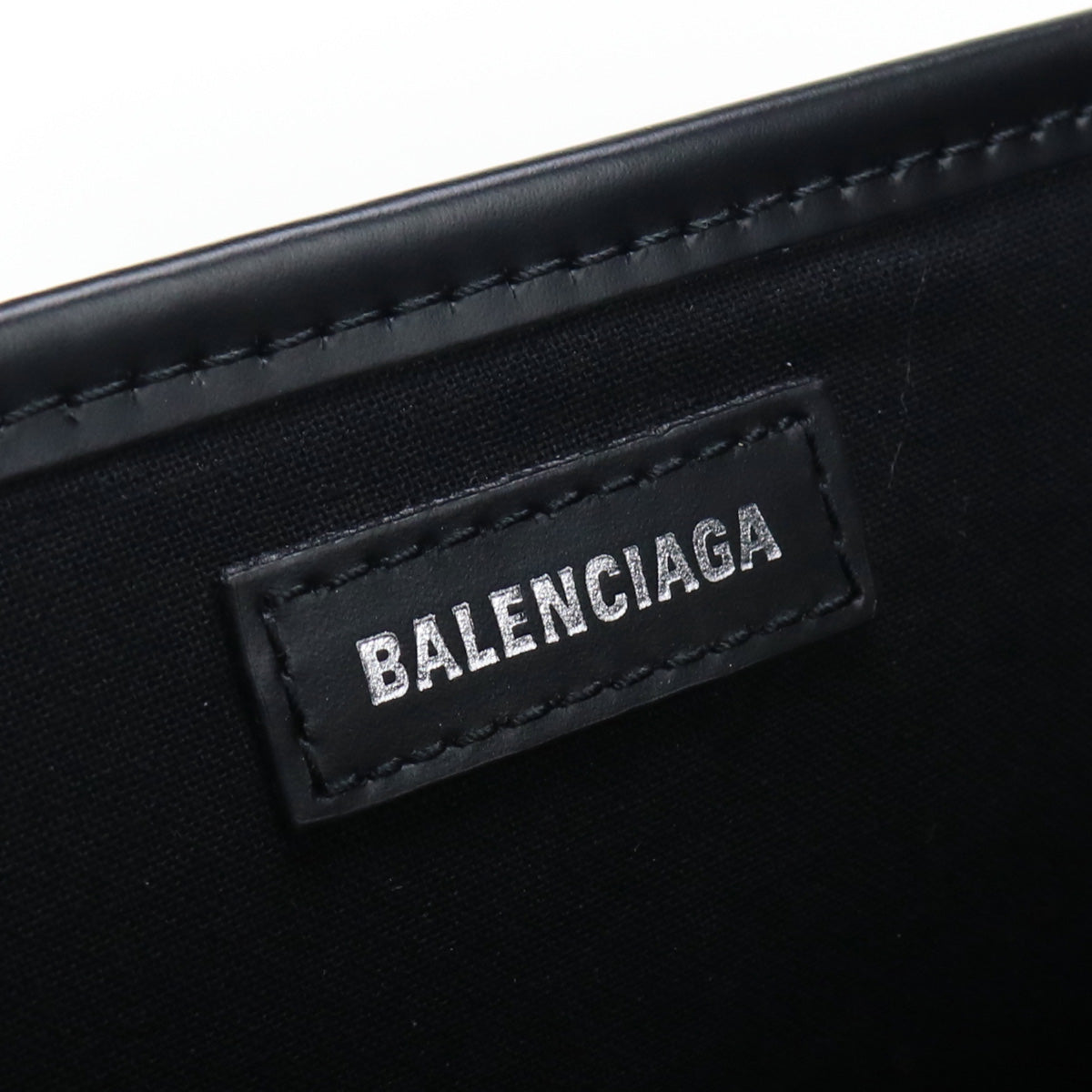 BALENCIAGA バレンシアガ ネイビーカバス S 339933 トートバッグ キャンバス【中古】 レディース