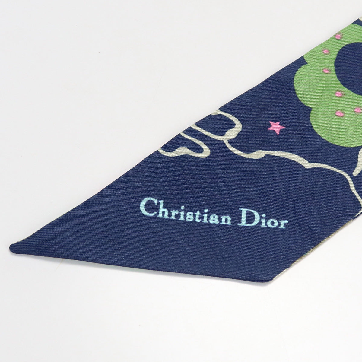 Christian Dior クリスチャンディオール ミッツァスカーフ 24NUA 106I608 C523 スカーフ シルク【中古】 ユニセックス